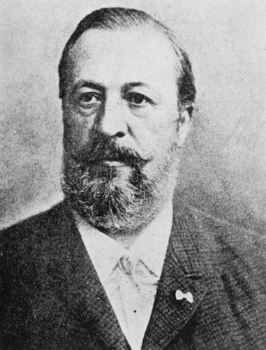 Photographic portrait of Nikolaus Otto